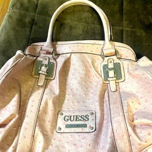 Guess Pink Ostrich Purse